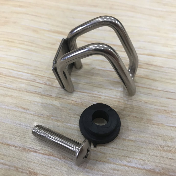 Móc treo đồ inox gắn xe máy