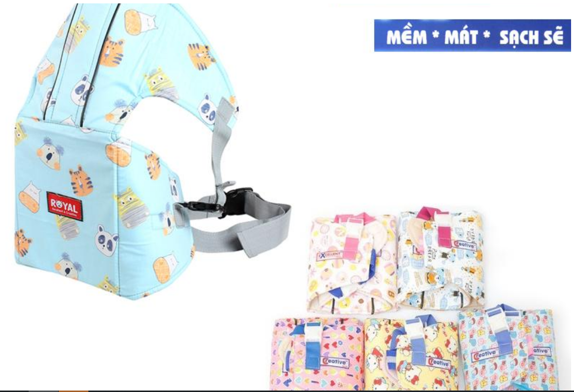 Đai Đỡ Cổ Đi Xe Máy Cho Bé ( Hàng Loại Tốt)