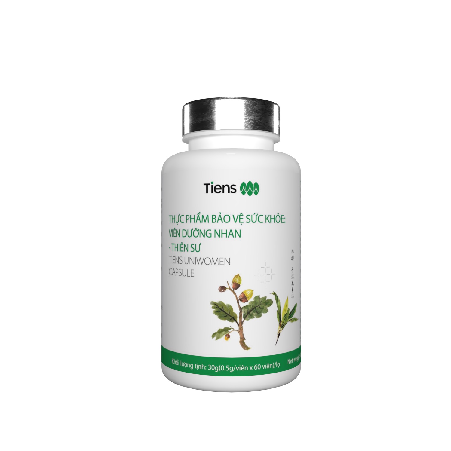 Viên dưỡng nhan Tiens Thiên Sư nữ hoàng thảo dược hộp 60 viên