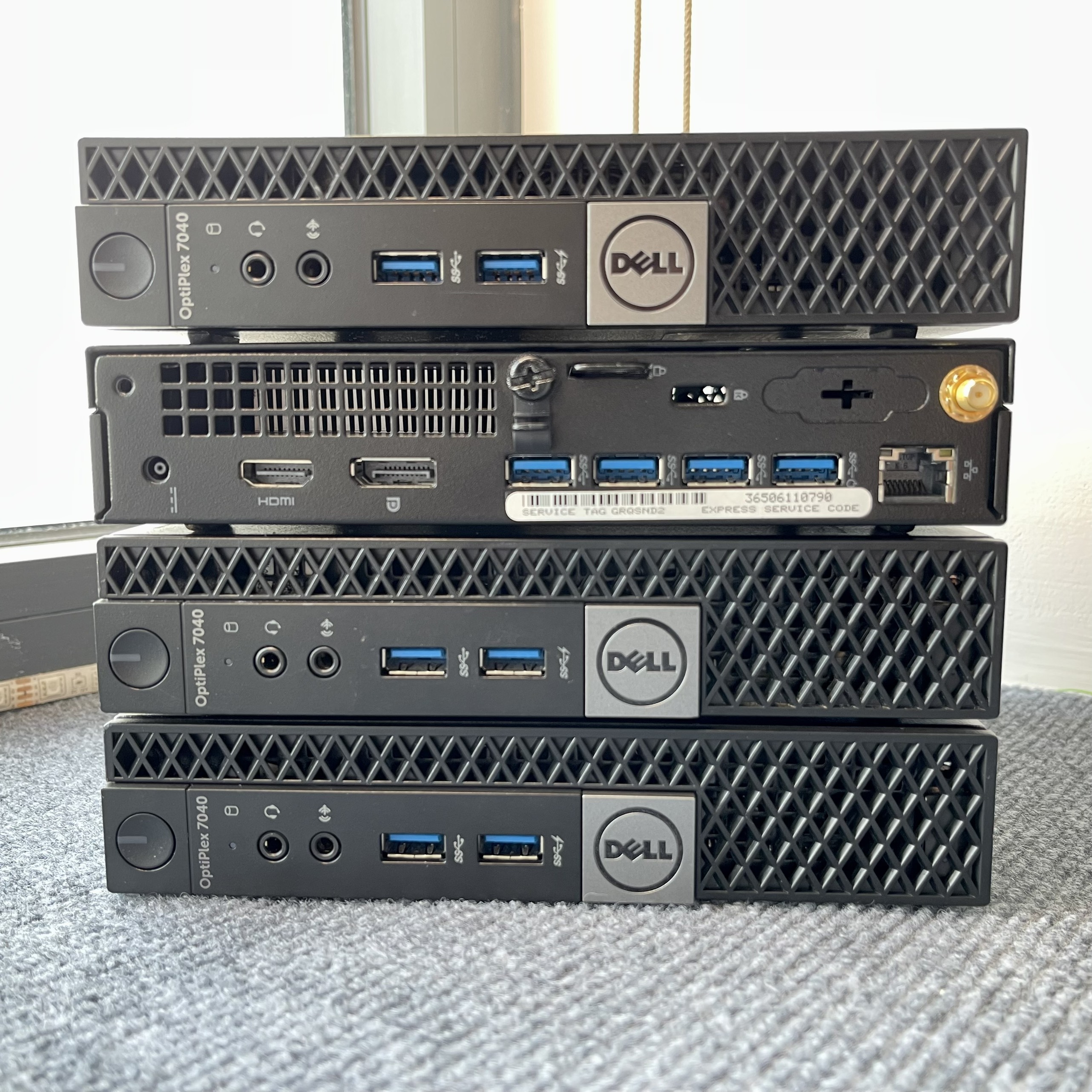 Máy tính bộ Mini PC Dell Optiplex 7040 Micro CPU Intel Gen 6 | Wifi/BT/Sạc