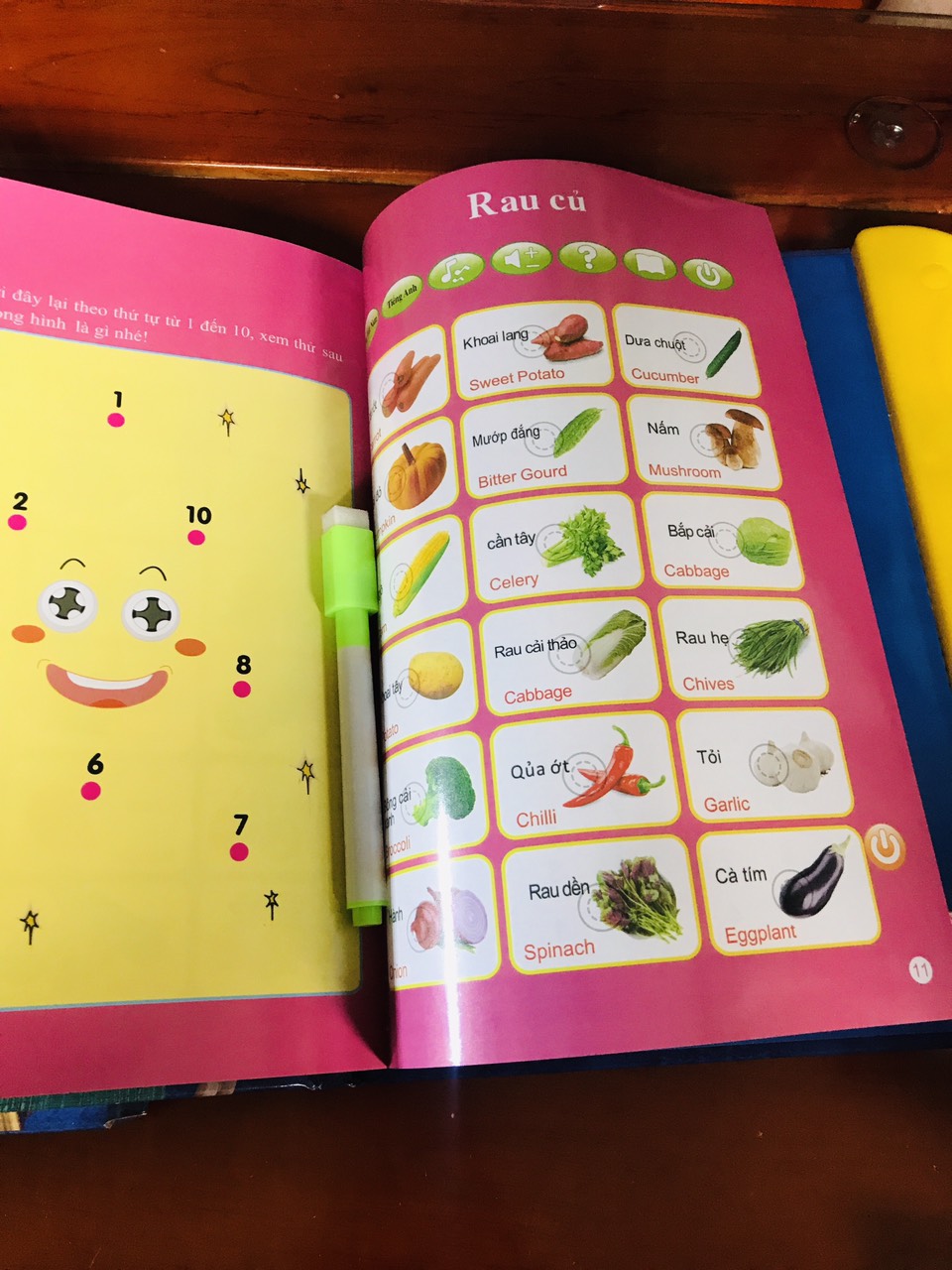 Sách nói điện tử song ngữ anh-việt - loại sách thông minh giúp bé học tốt tiếng anh