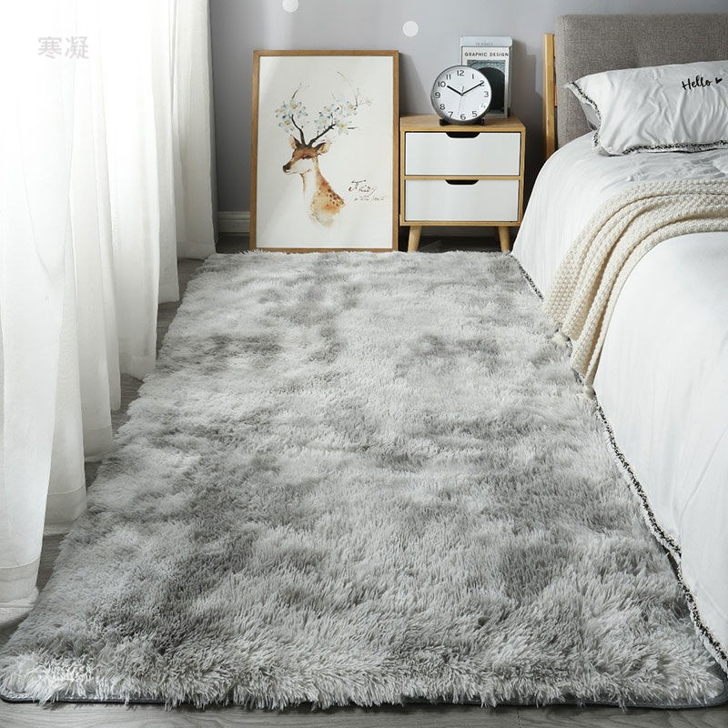 Thảm lông trải sàn màu loang size 1,2M x 1,6M