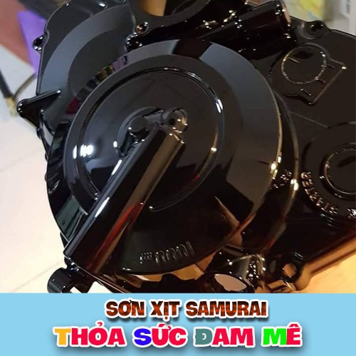 Combo sơn màu đen bóng 109 Samurai KHO SƠN SÀI GÒN