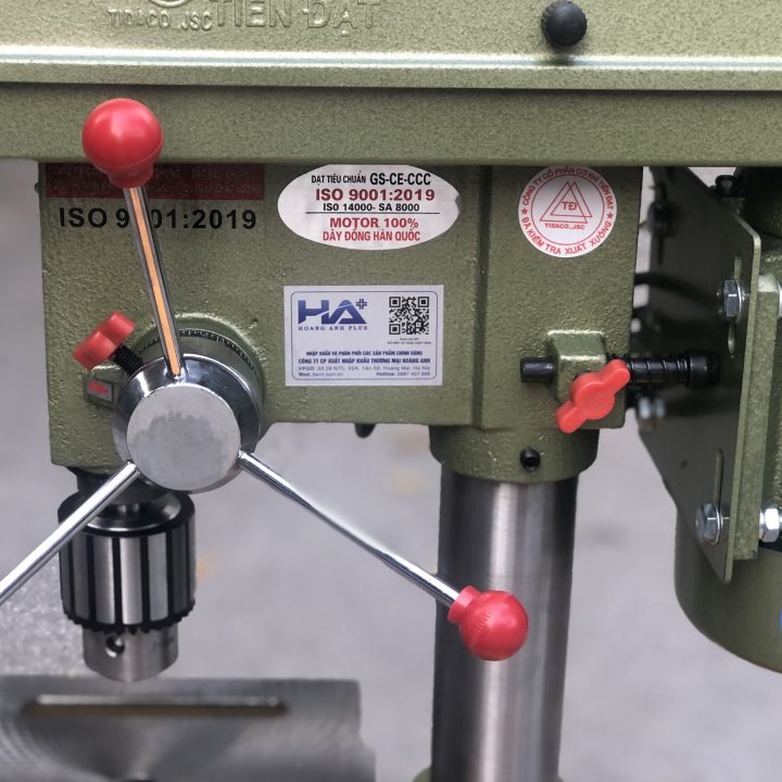 Máy Khoan Bàn 3/4Hp Tiến Đạt KBTD-16A