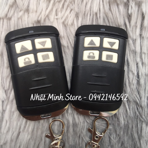 Remote cửa cuốn mã gạt 433 Mhz chống nước