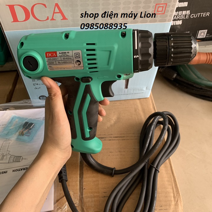 250w m&aacute;y khoan vặn v&iacute;t d&ugrave;ng điện dca ajz08-10