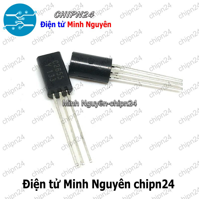 [5 con] (KT1) Transistor C2655 TO-92 NPN 2A 50V (2SC2655-Y C2655-Y 2655) - HH005521