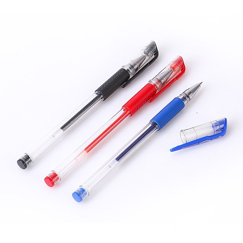 Combo 10 bút bi nước văn phòng 0.5mm mực đều, nét chữ đẹp