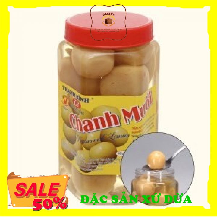 Chanh muối Thanh Bình ( Hủ nhựa 900g)