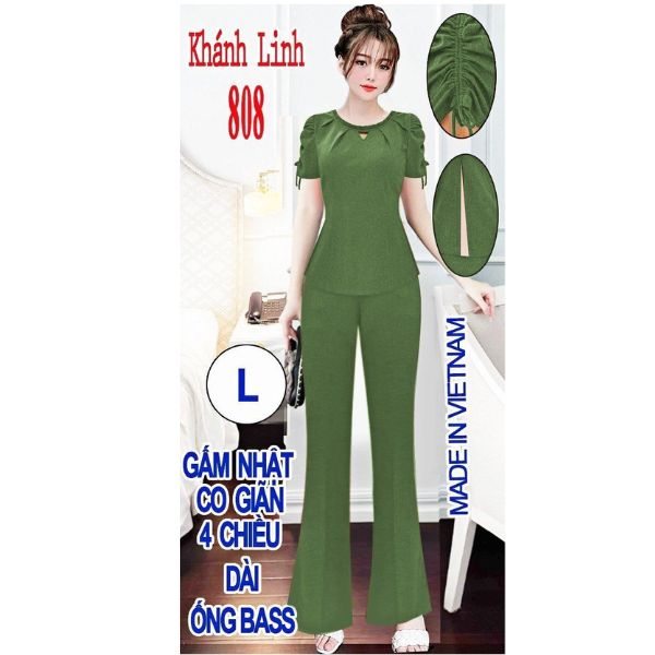 SET ĐỒ BỘ NỮ ( M 808) ỐNG BAS