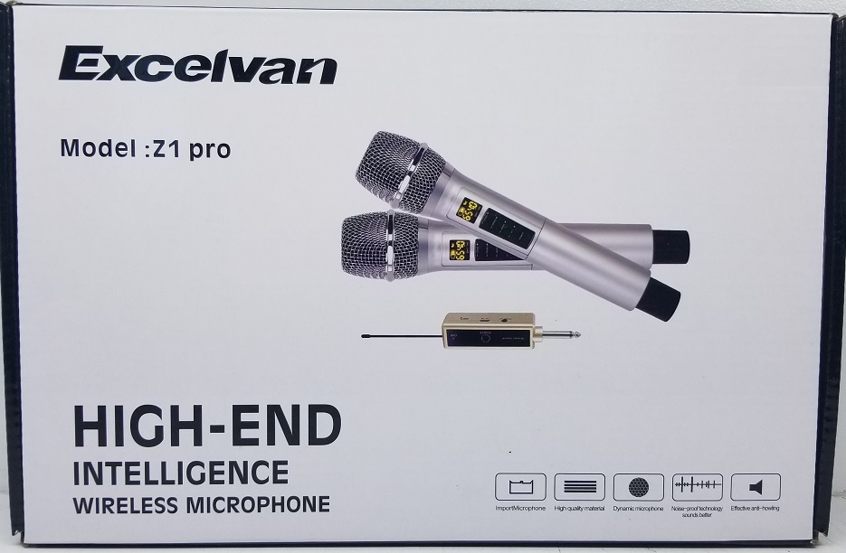 Mic Karaoke không dây Excelvan Z1 Pro