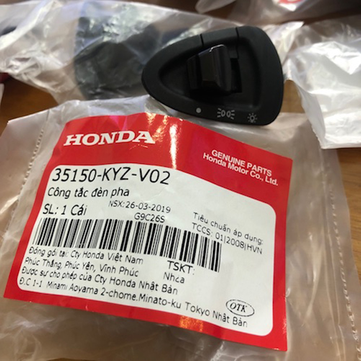Công tắc tắt pha xe máy Honda Lead, Wave, AB, Winner X