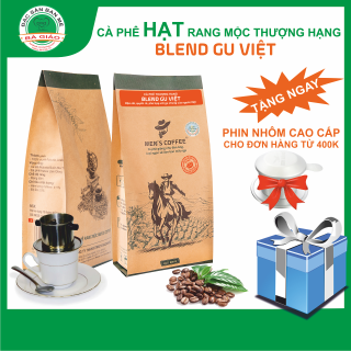 Cà Phê HẠT Men s Coffee, Dòng BLEND GU VIỆT Đặc Sản Buôn Ma Thuột gói 500gr thumbnail