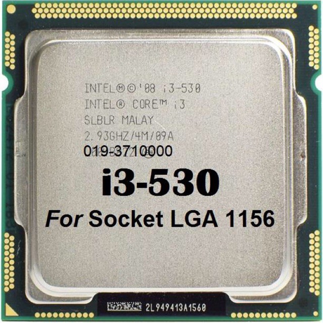 CPU I3 530 540 550 SK 1156 CPU THẾ HỆ ĐẦU