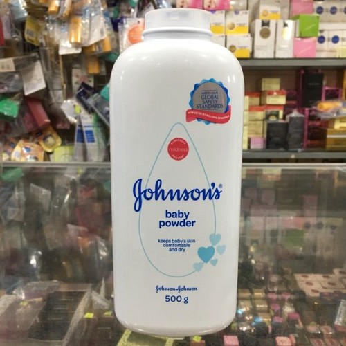 Phấn thơm em bé Johnson's Baby Powder 500g (xanh)