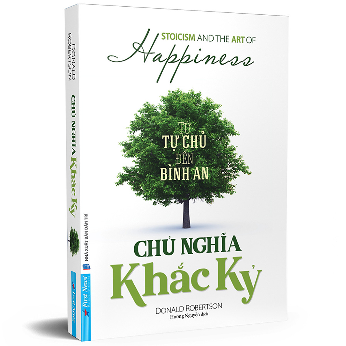 Sách - chủ nghĩa khắc kỷ - từ tự chủ đến bình an - nhà sách vĩnh thụy
