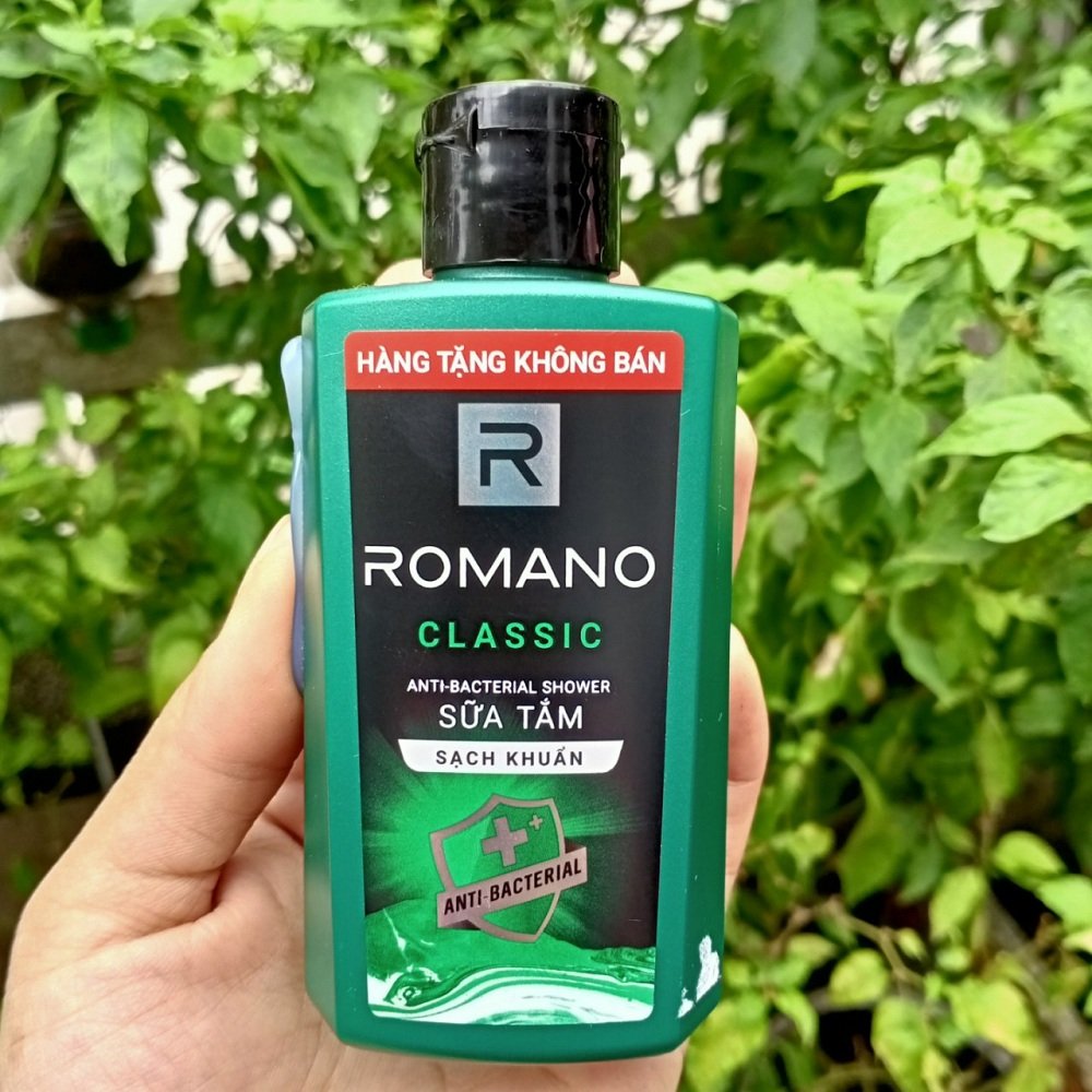 ( 60g )Sữa tăm Gội Romano mini  60g