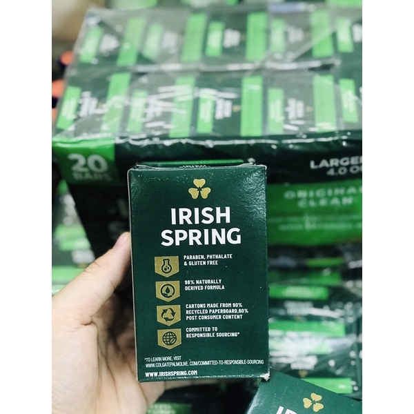 10 Cục Xà Bông Cục Irish Spring