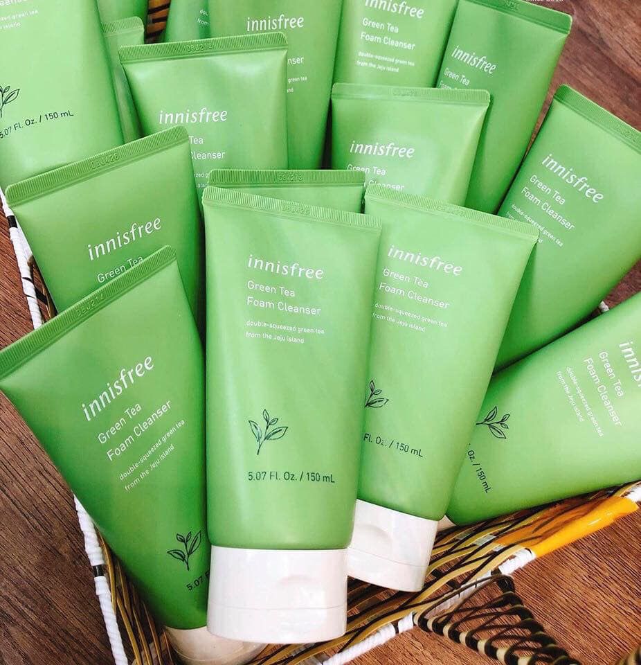 Sữa Rửa Mặt Chiết Xuất Trà Xanh Innisfree