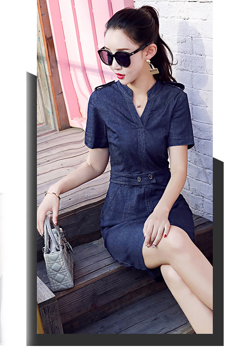 Đầm Jean Công Sở D70900