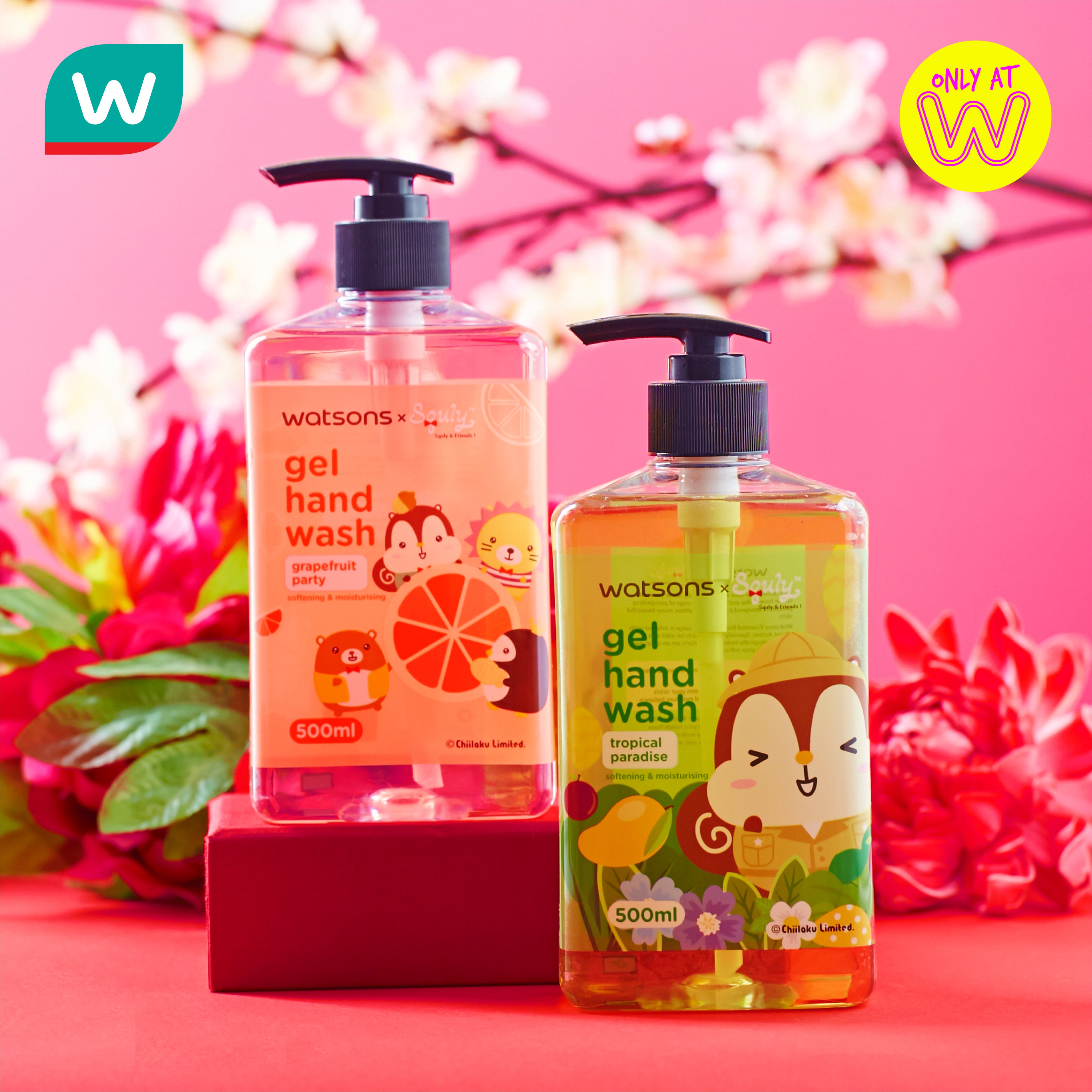 Gel rửa tay Watsons nội địa Thái Lan (500ml)
