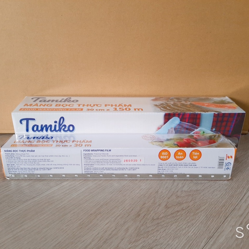 [HCM]Màng Bọc Thực Phẩm Tamiko 30cm x150m