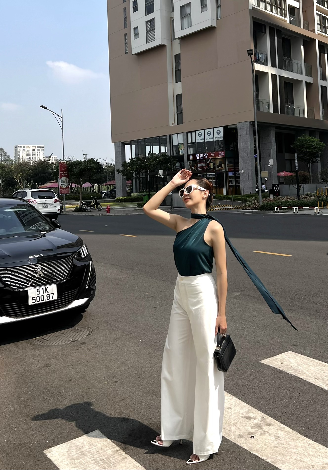 Quần tây trắng, White Trouser - ORLI LABEL