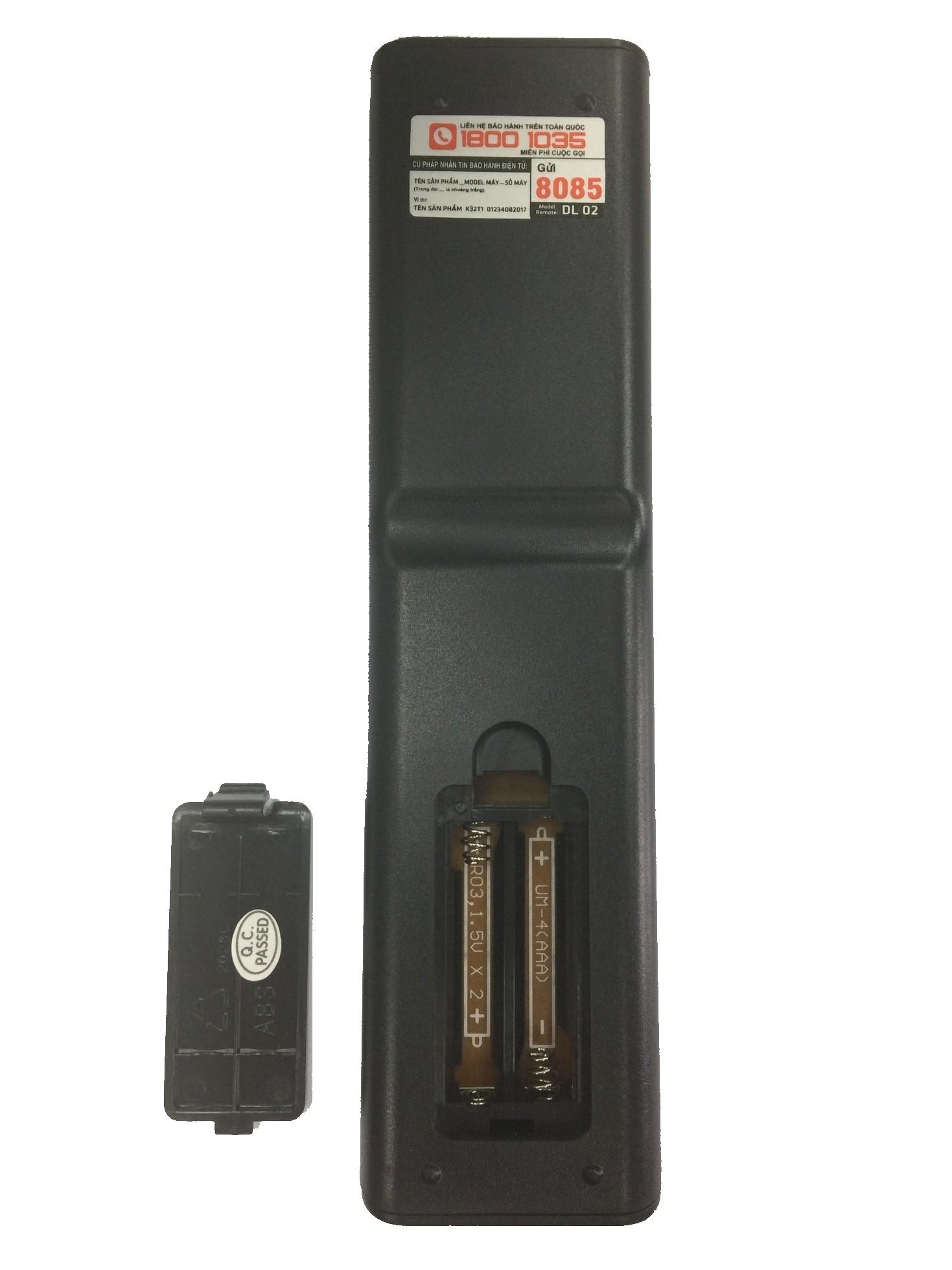 [HCM]REMOTE ĐIỀU KHIỂN TIVI DARLING SMART MẪU 4