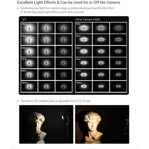 Đèn Flash Godox V1 hàng chính hãng bảo hành 12 tháng