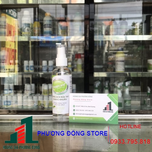 Dung dịch rửa tay sát khuẩn hapicare - Chai 100ml