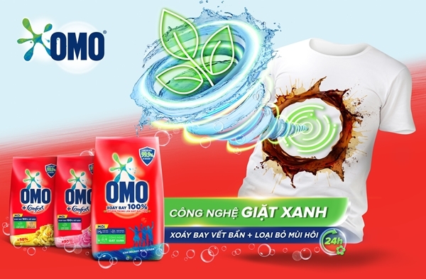 [HCM]Bột giặt OMO hệ bọt thông minh 770g