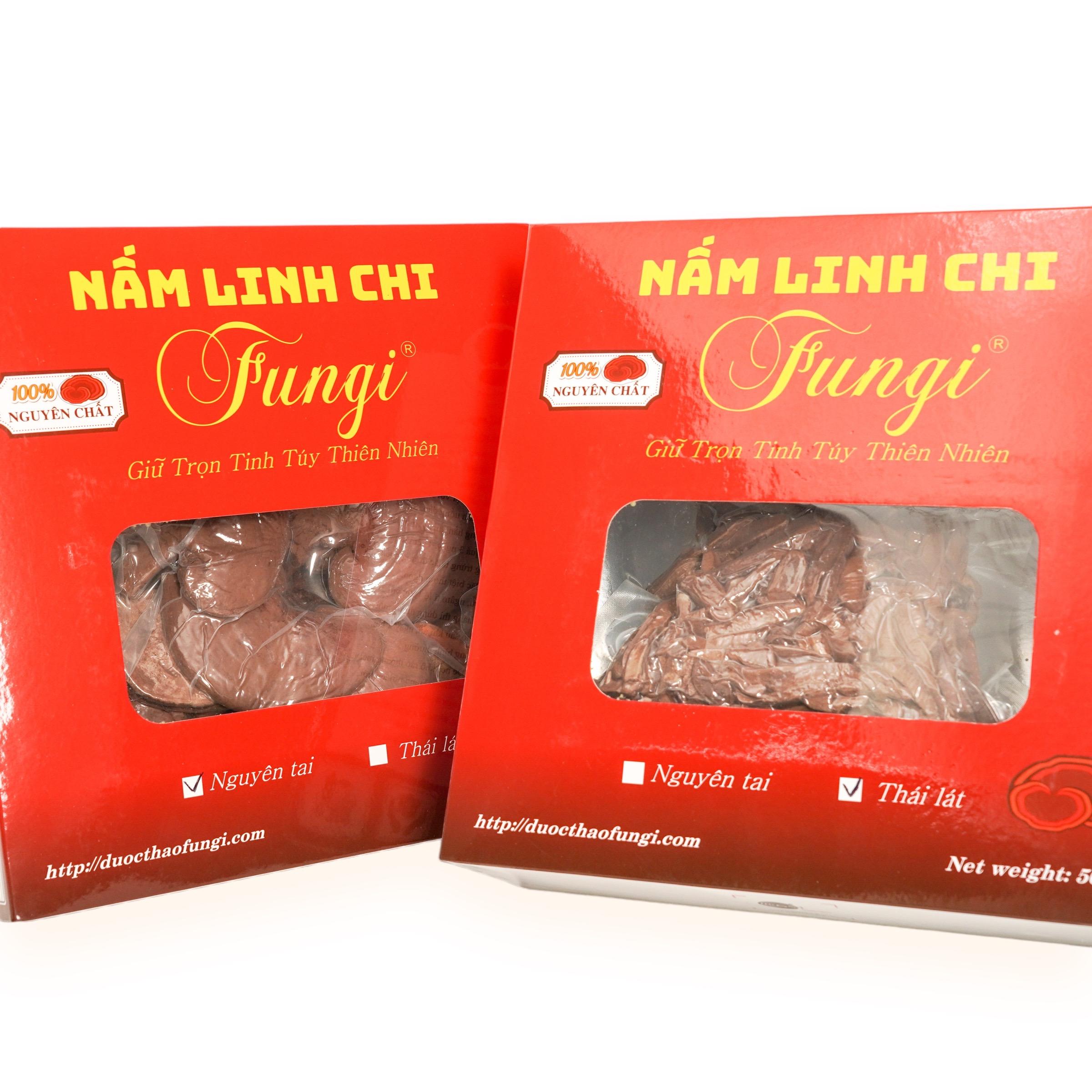 Nấm Linh Chi Đỏ hộp 500g