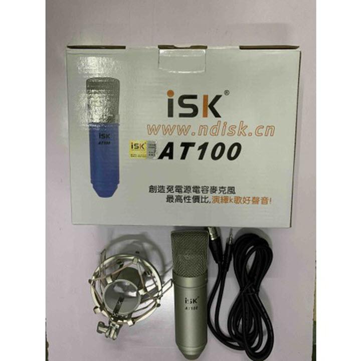 Mic thu âm isk at 100 livestream