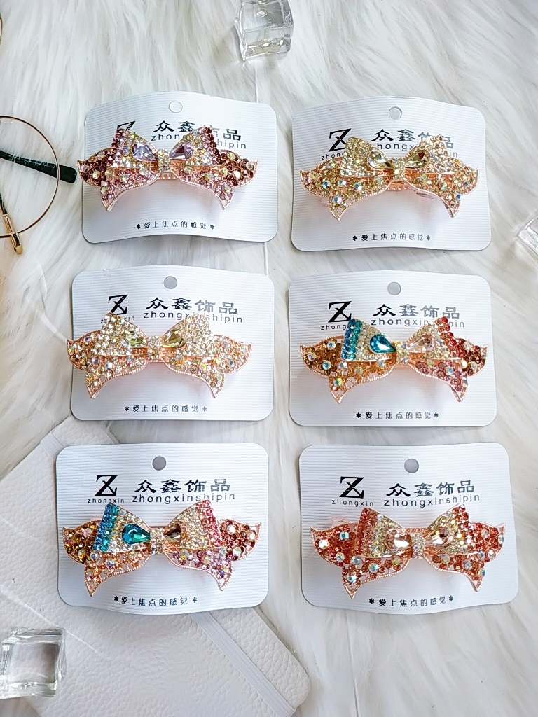 [HCM]kẹp tóc đính đá phía sau