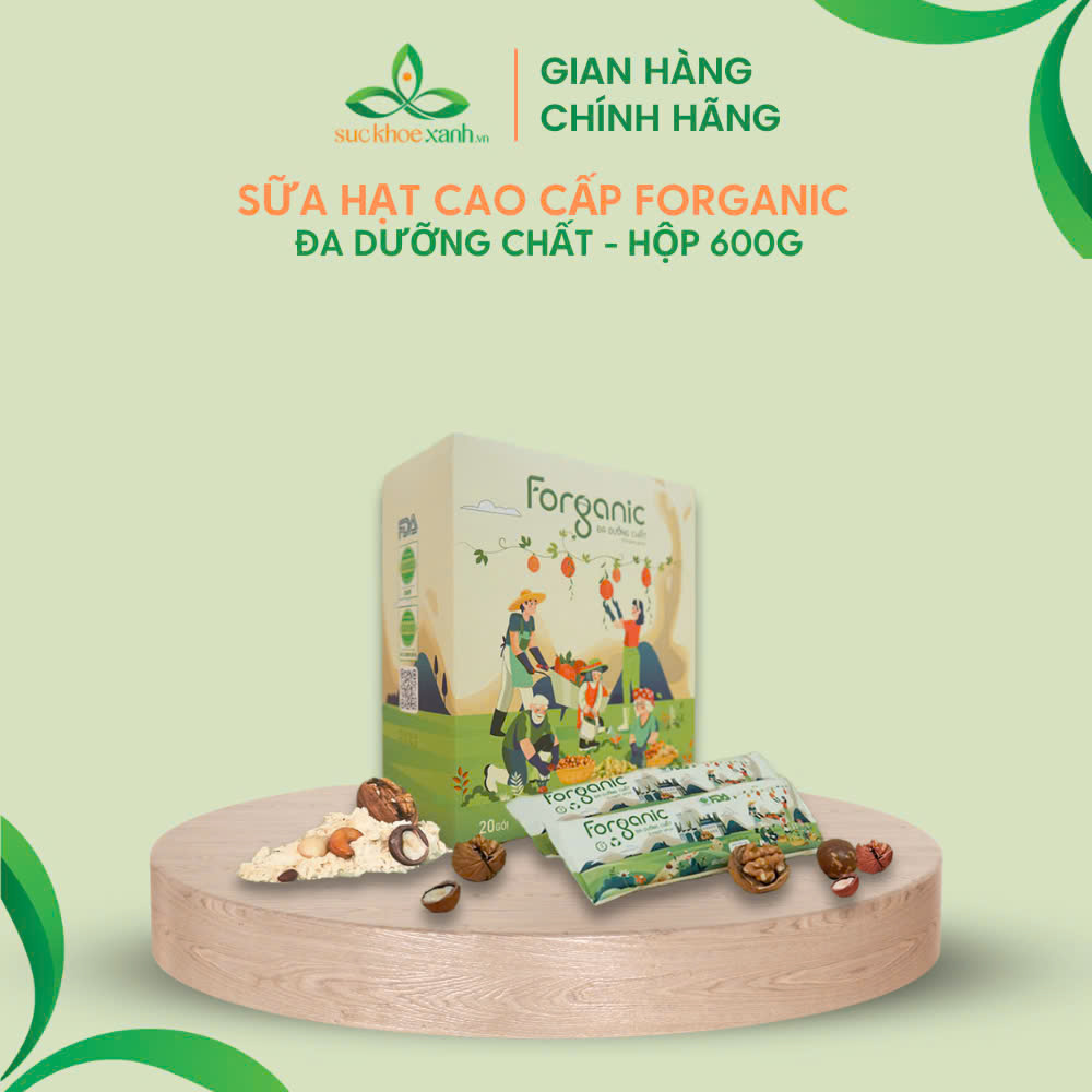Sữa hạt dinh dưỡng Forganic - Đa dưỡng chất