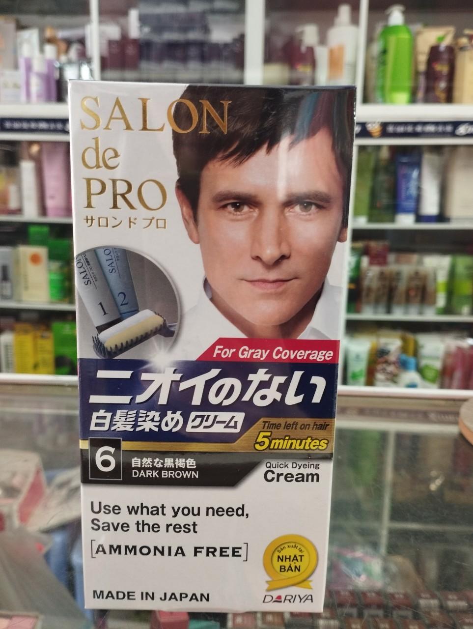 (Nam) Thuốc Nhuộm Tóc Salon De Pro Nhật Bản