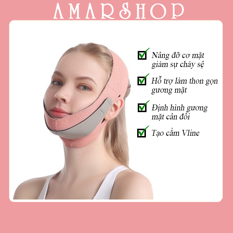 Đai nâng định hình cơ mặt, đai nâng cơ mặt tạo hình vline chống chảy sệ thon gọn khuôn mặt