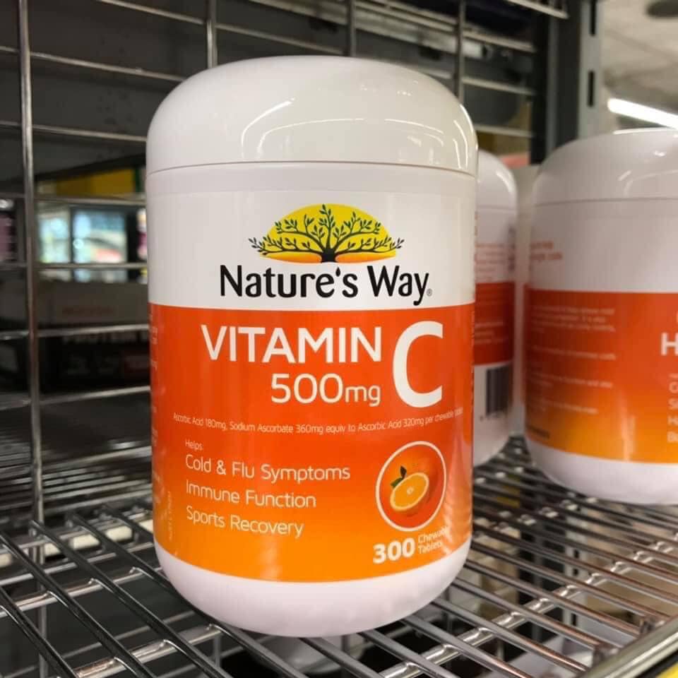 Vitamin C Nature’s Way 500mg 300 viên