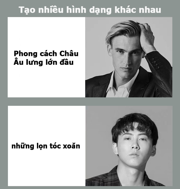 Panasonic Máy Duỗi Tóc uốn tóc mimi Máy ép tóc Đa năng - Máy làm tóc Uốn Tóc, Duỗi Tóc, Ép Tóc Mini Giúp Tạo Kiểu Tóc Đẹp Không Làm Hại Cho Tóc