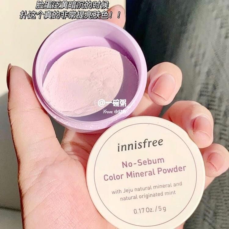 [SẴN + BILL] Phấn Phủ Bột Innisfree Kiềm Dầu NoSebum Powder.