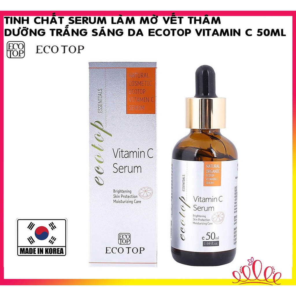 Tinh Chất Serum Vitamin C CAO CẤP Hàn Quốc Ecotop 50ml