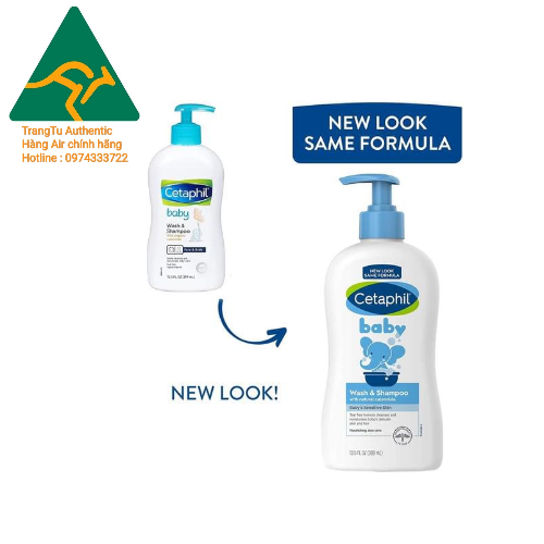 Sữa tắm Cetaphil baby cho bé 400ml