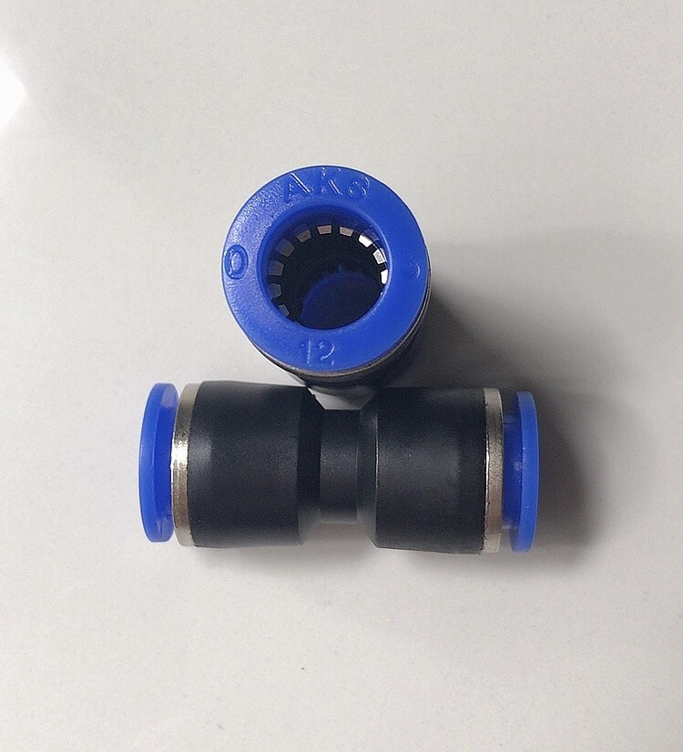 Combo 10 đầu nối nhanh ống nhựa thẳng 12mm