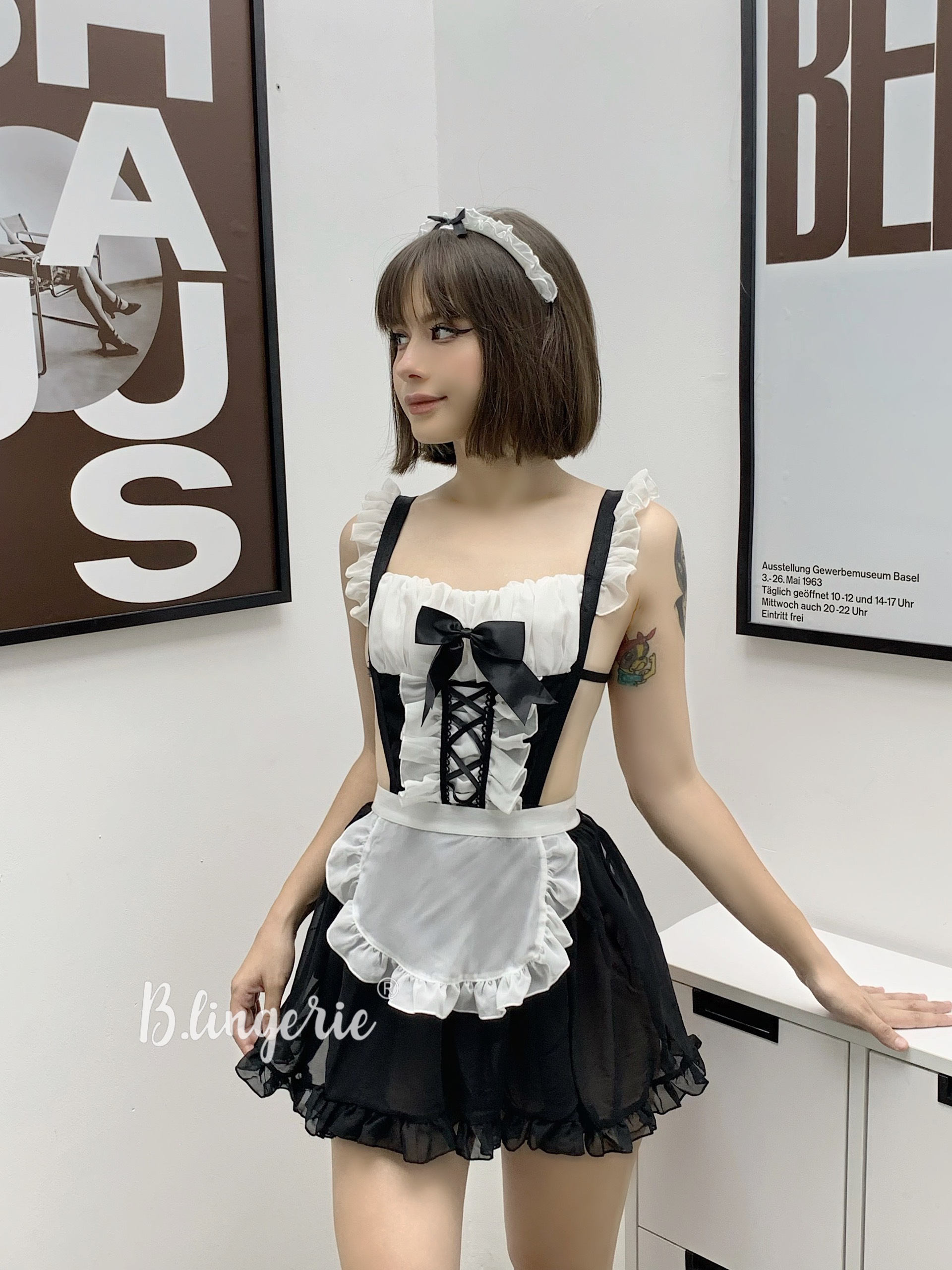 [HCM]Cosplay Nàng Hầu - B.Lingerie