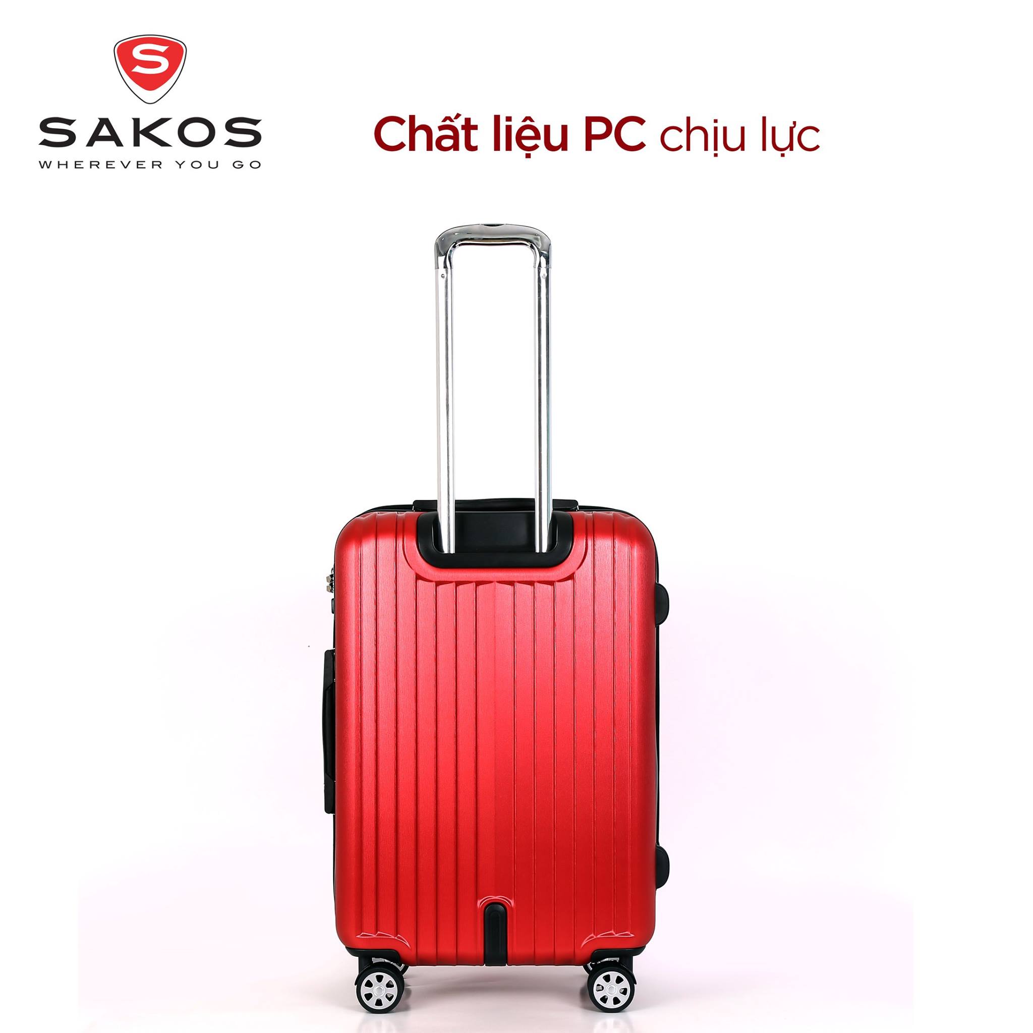 VALI DU LỊCH SAKOS SAPPHIRE Z22 SIZE XÁCH TAY (36x23x56cm)