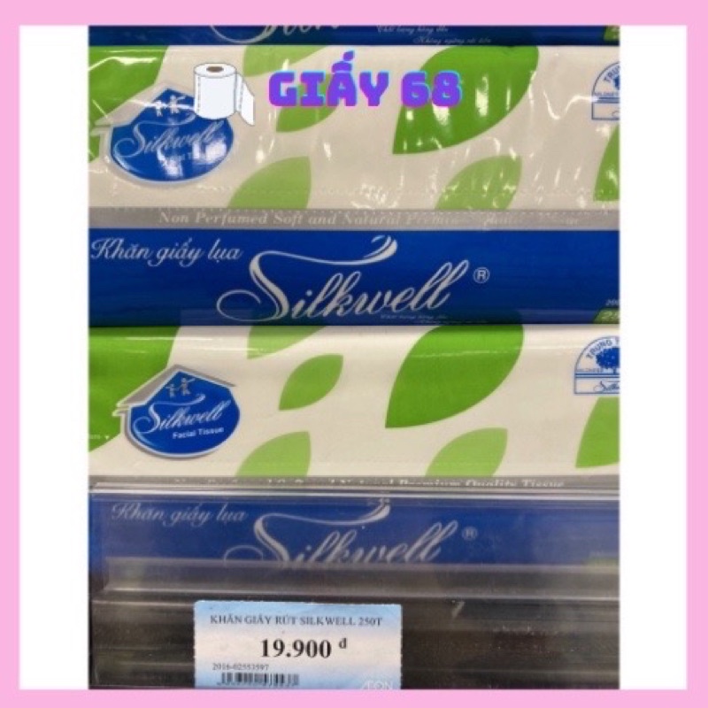 Giấy rút lụa 2 lớp SILKWELL 280 tờ