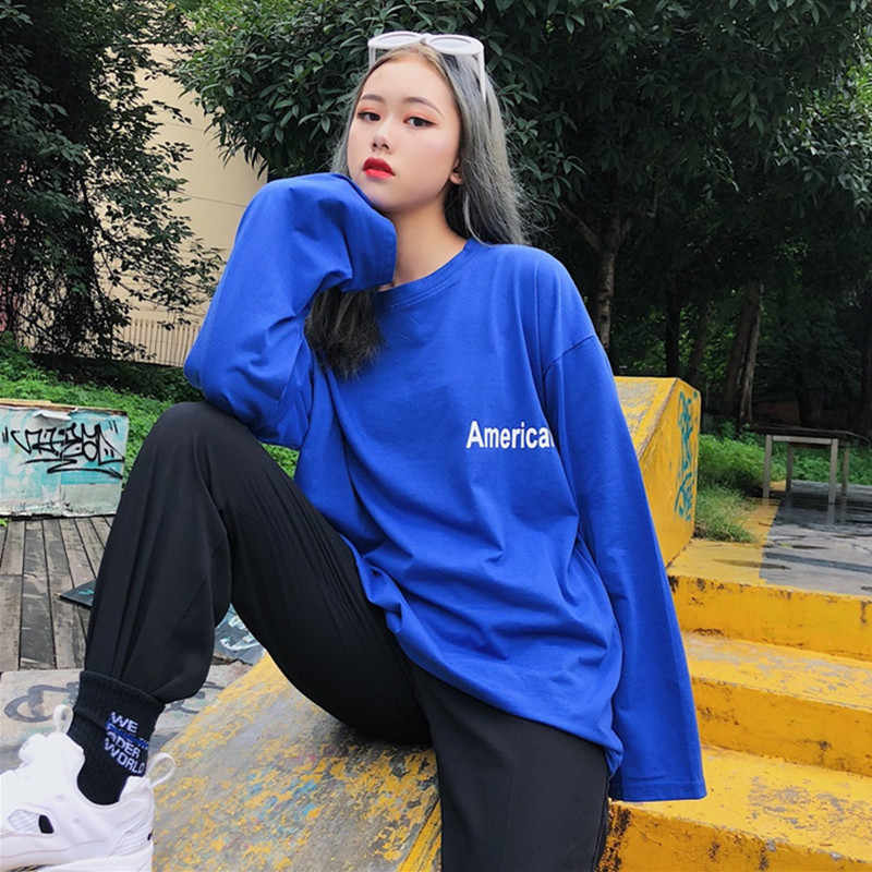 ÁO THUN TAY DÀI OVERSIZE AMERICAN FORM RỘNG CÁ TÍNH