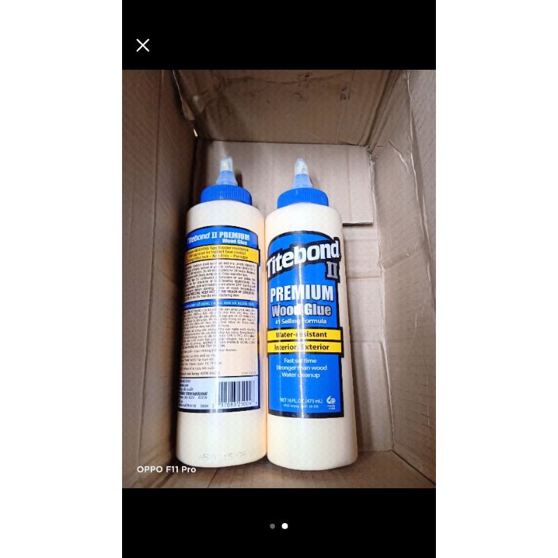 Keo dán Gỗ Titebond chính hãng 473ml