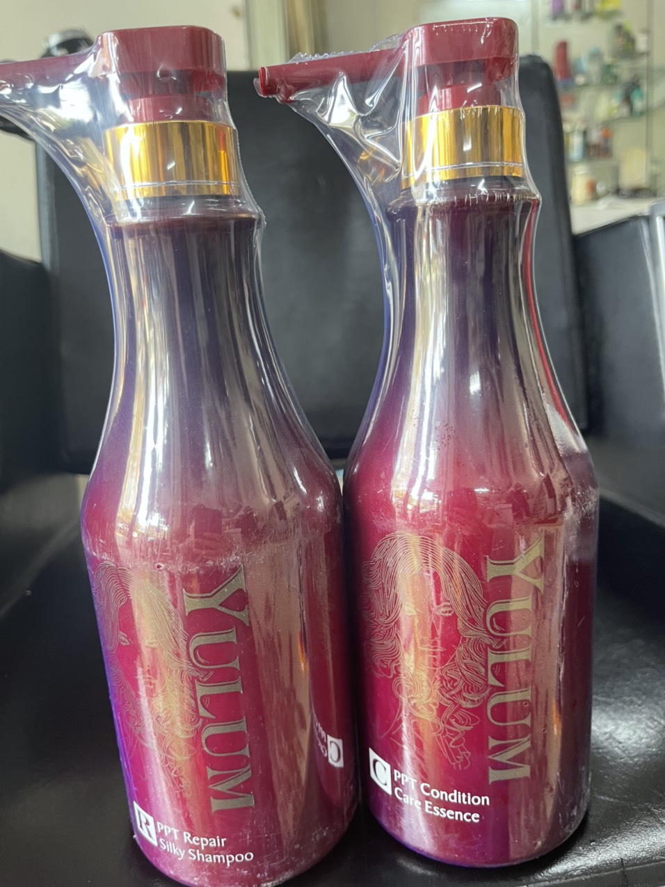 Cặp dầu gội xả Yulum mềm mượt phục hồi tóc 750ml x2