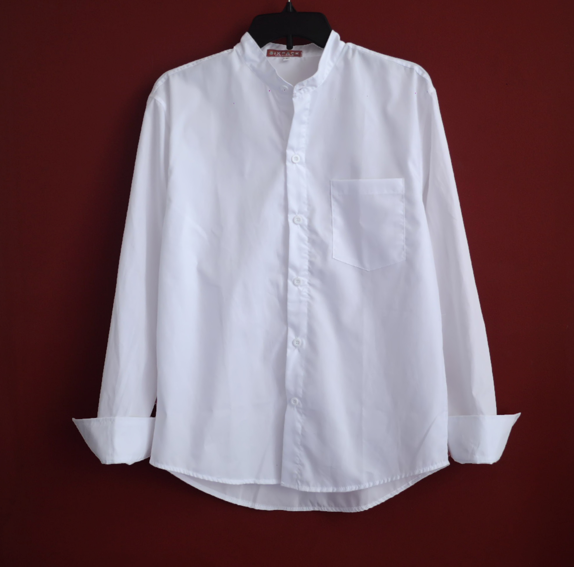 Áo Sơ mi Cổ trụ Style Hàn Quốc Unisex